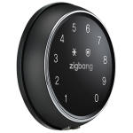 Zigbang 直幫 SHP A20 電子附加鎖 (黑色)